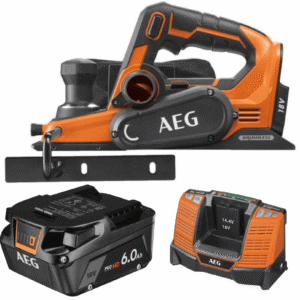 AEG Bezszczotkowy Strug 18V + Ładowarka BL1418 + Akumulator 6.0Ah