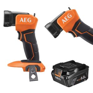 AEG Latarka Inspekcyjna Warsztatowa LED +Akumulator Litowo-Jonowy 6.0Ah 18V