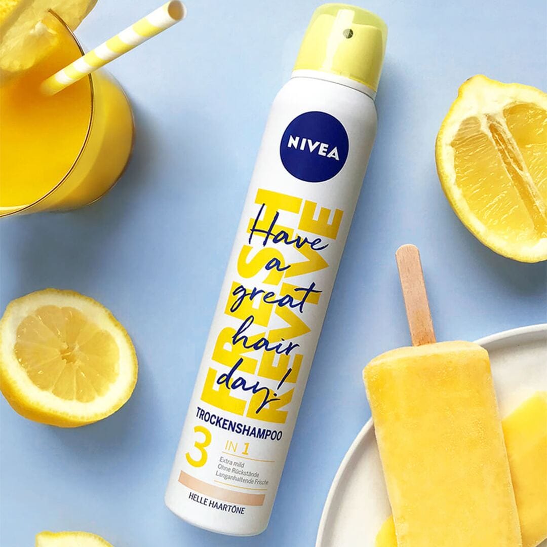 NIVEA Fresh & Mild Suchy szampon dla blondynek 200 ml - obrazek 4