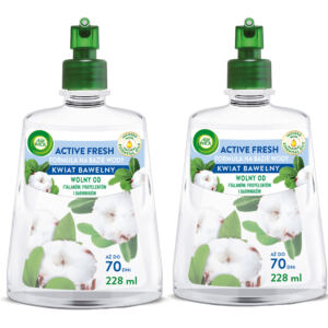 AIR WICK WKŁADY AUTOMATYCZNEGO ODŚWIEŻACZA POWIETRZA KWIAT BAWEŁNY 2X 228ML