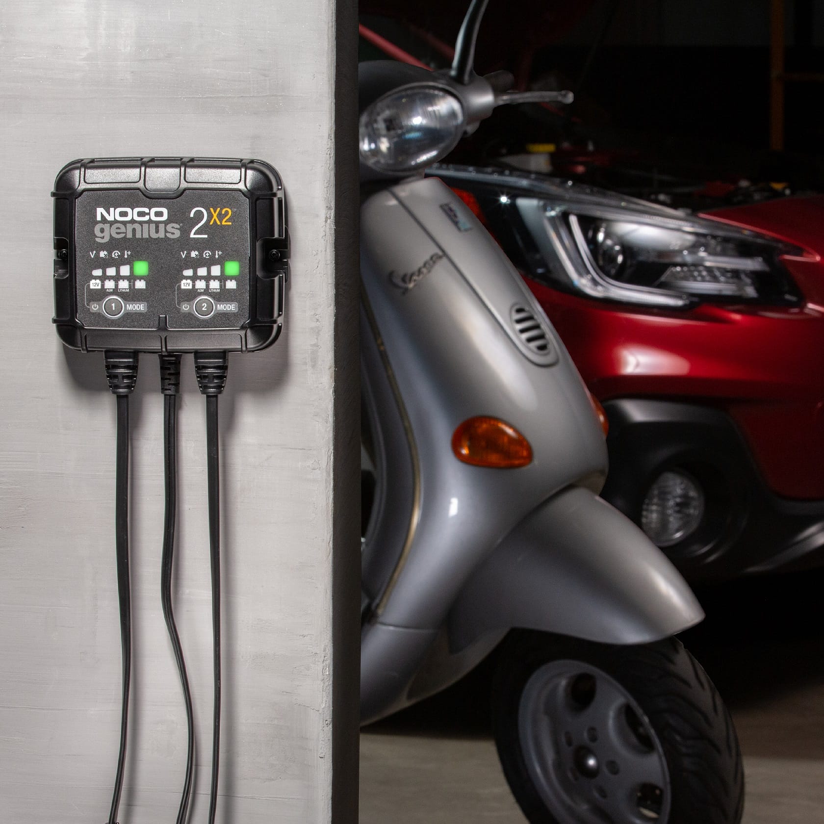 NOCO GENIUS 2X2 6V 12V 4A Ładowarka Inteligentna - obrazek 5