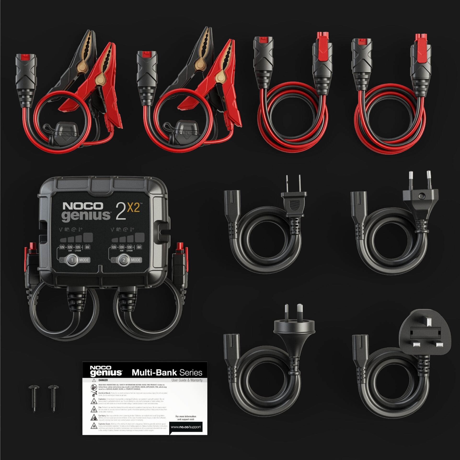 NOCO GENIUS 2X2 6V 12V 4A Ładowarka Inteligentna - obrazek 7