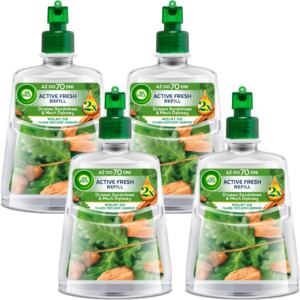 Air Wick Active Fresh refill Drzewo Sandałowe & Mech Dębowy 228 ml x4