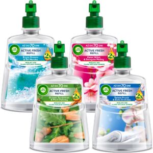 AIR WICK ACTIVE FRESH MIX ZESTAW WKŁADY DO ODŚWIEŻACZA POWIETRZA 4X 228 ML