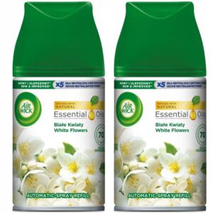 Air Wick Wkład do Odświeżacza Powietrza Freshmatic Białe Kwiaty 250ml x2