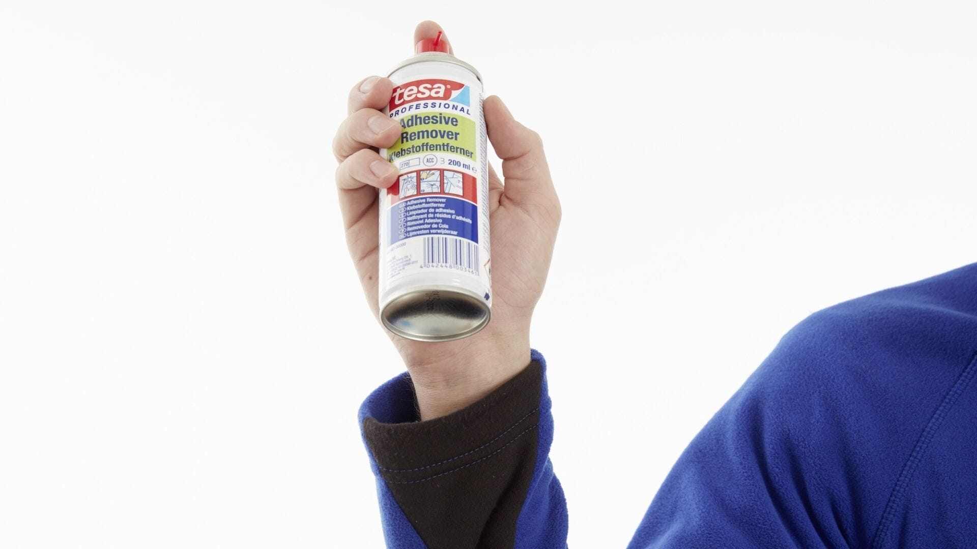 Tesa ADHESIVE REMOVER Środek do usuwania kleju w sprayu 200 ml - obrazek 2