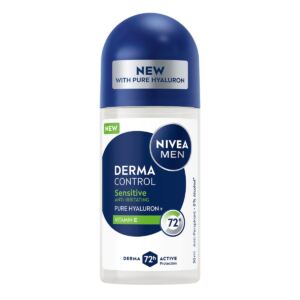 NIVEA MEN Derma Control Sensitive Męski Antyperspirant w kulce 50 ml