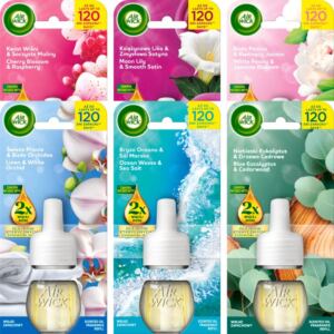 Air Wick Zapas Wkłady do Elektrycznego Odświeżacza Powietrza 6 sztuki MIX