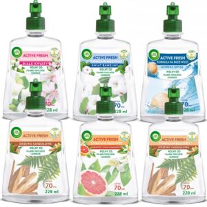 AIR WICK WKŁADY DO AUTOMATYCZNEGO ODŚWIEŻACZA POWIETRZA ZESTAW MIX 6X 228ML
