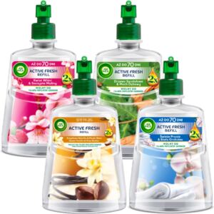 AIR WICK ACTIVE FRESH MIX ZESTAW WKŁADY DO ODŚWIEŻACZA POWIETRZA 4X 228 ML