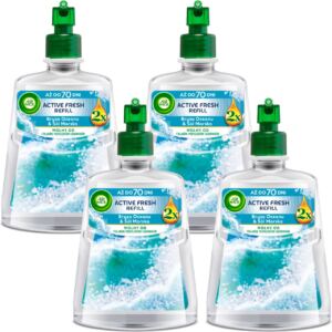 Air Wick Active Fresh refill Bryza Oceanu & Sól Morska 228 ml x4