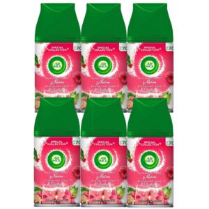 AIR WICK WKŁADY DO ODŚWIEŻACZA POWIETRZA Musujące Rosè z Maliną 6X 250ML