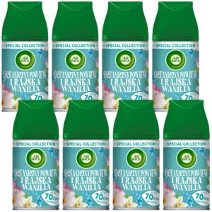 AIR WICK WKŁADY DO ODŚWIEŻACZA POWIETRZA OCEANICZNY POWIEW WANILIA 8X 250ML