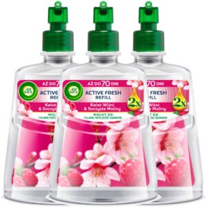 Air Wick Active Fresh refill Kwiat Wiśni & Soczyste Maliny 228 ml x3