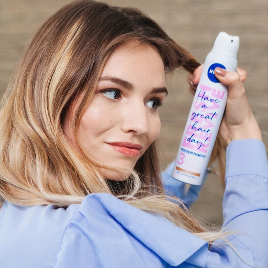 NIVEA Fresh & Mild Suchy szampon dla szatynek 200 ml - obrazek 3