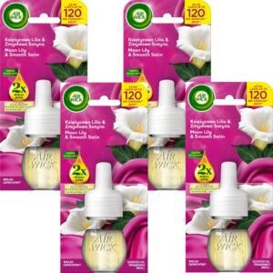 Air Wick Zapas Wkład Zapachowy Księżycowa Lilia Zmysłowa Satyna 19ml 4szt