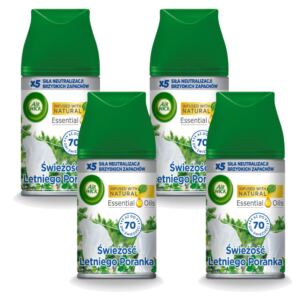 AIR WICK WKŁADY DO ODŚWIEŻACZA POWIETRZA ŚWIEŻOŚĆ LETNIEGO PORANKA 4X 250ML