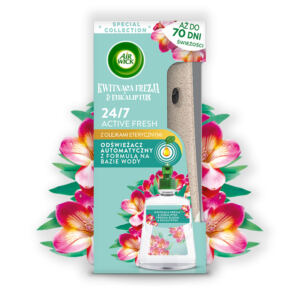 Air Wick Active Fresh Odświeżacz Powietrza Kwitnąca Frezja Eukaliptus 228ml