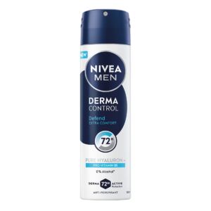 NIVEA MEN Derma Control Defend Męski Antyperspirant w sprayu 150 ml