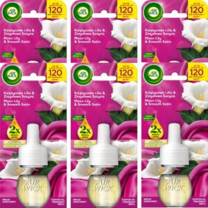 Air Wick Zapas Wkład Zapachowy Księżycowa Lilia Zmysłowa Satyna 19ml 6szt