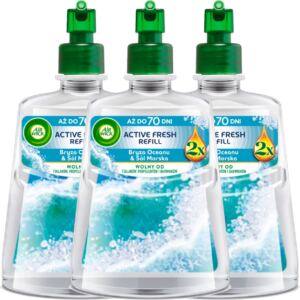 Air Wick Active Fresh refill Bryza Oceanu & Sól Morska 228 ml x3