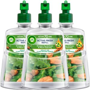Air Wick Active Fresh refill Drzewo Sandałowe & Mech Dębowy 228 ml x3