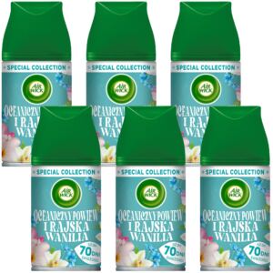 AIR WICK WKŁADY DO ODŚWIEŻACZA POWIETRZA OCEANICZNY POWIEW WANILIA 6X 250ML