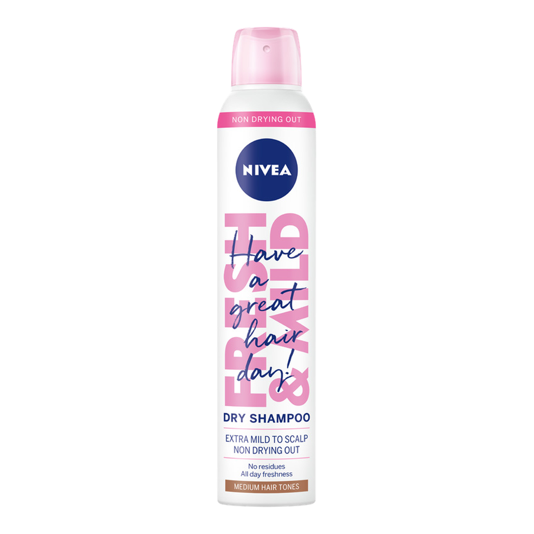 NIVEA Fresh & Mild Suchy szampon dla szatynek 200 ml