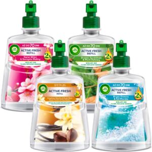 AIR WICK ACTIVE FRESH MIX ZESTAW WKŁADY DO ODŚWIEŻACZA POWIETRZA 4X 228 ML