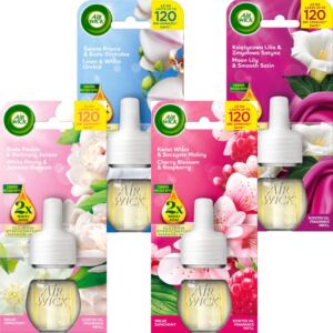 Air Wick Zapas Wkłady do Elektrycznego Odświeżacza Powietrza 4 sztuki MIX