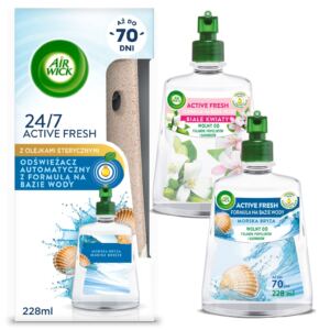 AIR WICK AUTOMATYCZNY ODŚWIEŻACZ POWIETRZA + 3X WKŁAD 228ML ZESTAW MIX
