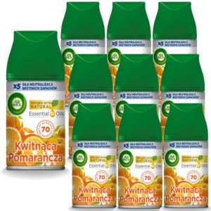 AIR WICK WKŁADY DO ODŚWIEŻACZA POWIETRZA KWITNĄCA POMARAŃCZA 10X 250ML