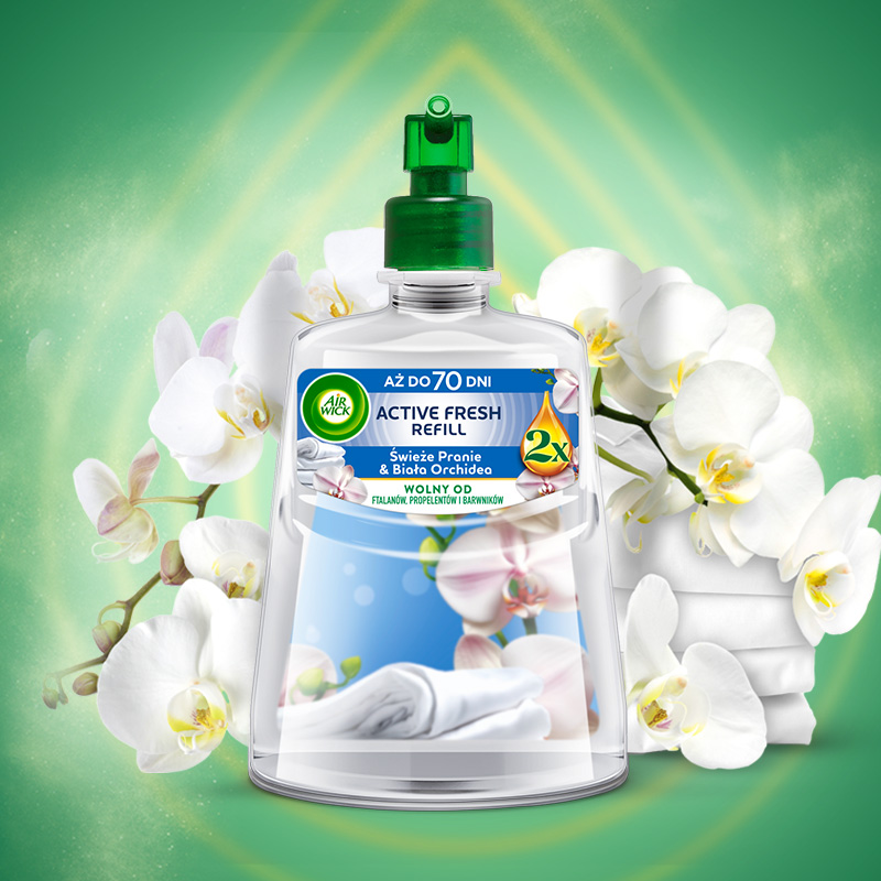 Air Wick Active Fresh Odświeżacz Wkład MIX 228ml x3 - obrazek 5