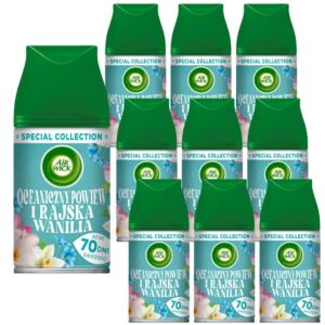 AIR WICK WKŁADY ODŚWIEŻACZA POWIETRZA OCEANICZNY POWIEW I WANILIA 10X 250ML