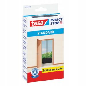 tesa Moskitiera balkonowa STANDARD 1,2m x 2,2m, czarna