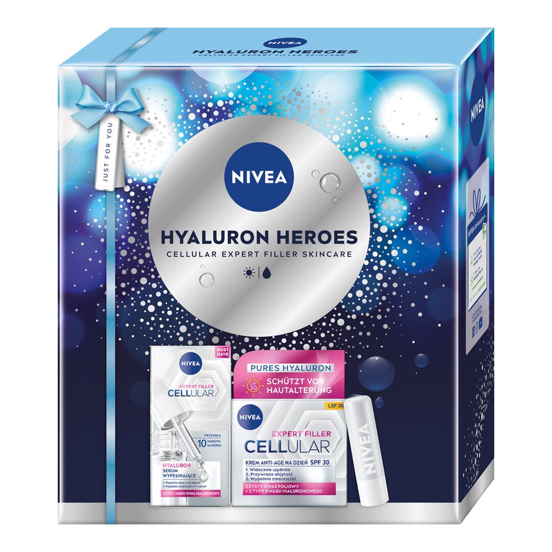 NIVEA HYALURON HEROES Zestaw Prezentowy dla kobiet