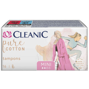 Cleanic Pure Cotton Mini Tampony 16 sztuk