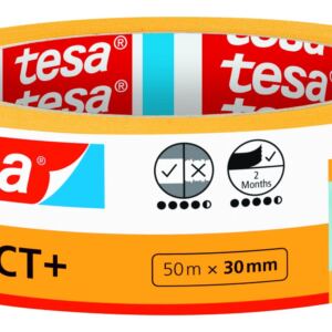 TESA Taśma maskująca malarska PERFECT+ 50m x 30mm żółta