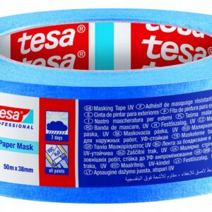 TESA Taśma maskująca malarska na zewnątrz odporna na UV 50mx38mm niebieska