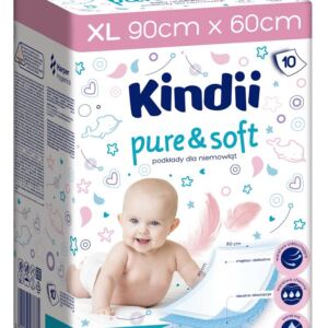 038689 HH Podkłady Kindii Pure&Soft 90x60cm 10 szt.