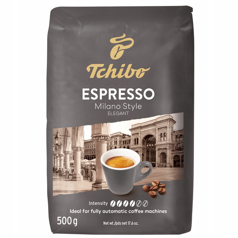 TCHIBO Espresso Milano Style Arabica Kawa ziarnista 500g - obrazek 2