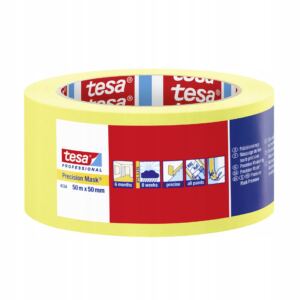 tesa Taśma malarska maskująca Professional Precision Mask 50m x 50mm żółta