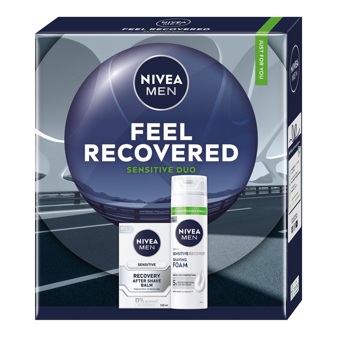 NIVEA MEN Zestaw prezentowy dla mężczyzn Feel Recovered