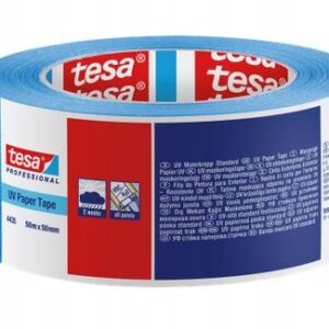TESA Taśma maskująca malarska na zewnątrz odporna na UV 50mx50mm niebieska
