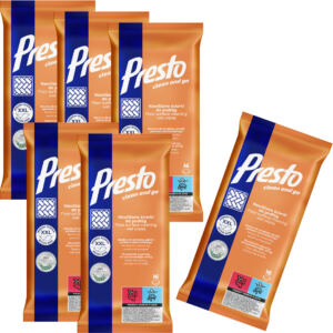 6x Presto Ściereczki nawilżane do podłóg parkietu paneli 16 sztuk