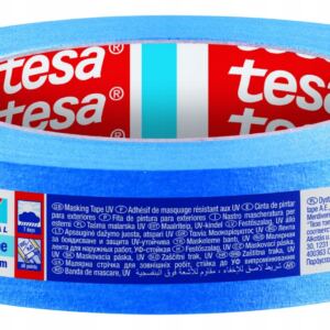 TESA Taśma maskująca malarska na zewnątrz odporna na UV 50mx25mm niebieska