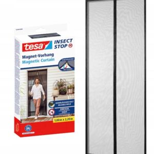 TESA INSECT STOP Moskitiera magnetyczna drzwiowa samozamykająca 1m x 2,2m