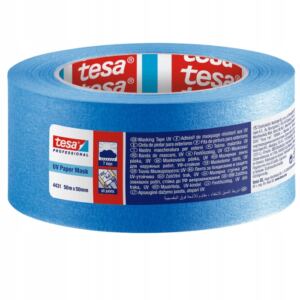 tesa Taśma maskująca malarska odporna na UV 7 DNI 50mx50mm Niebieska