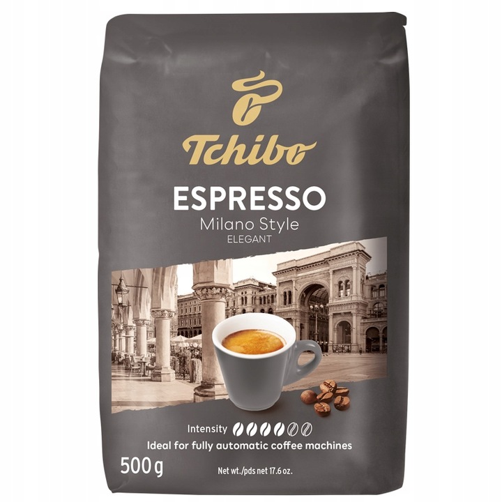 TCHIBO Espresso Milano Style Arabica Kawa ziarnista 500g