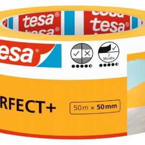 tesa Taśma maskująca malarska PERFECT+ 50m x 50mm